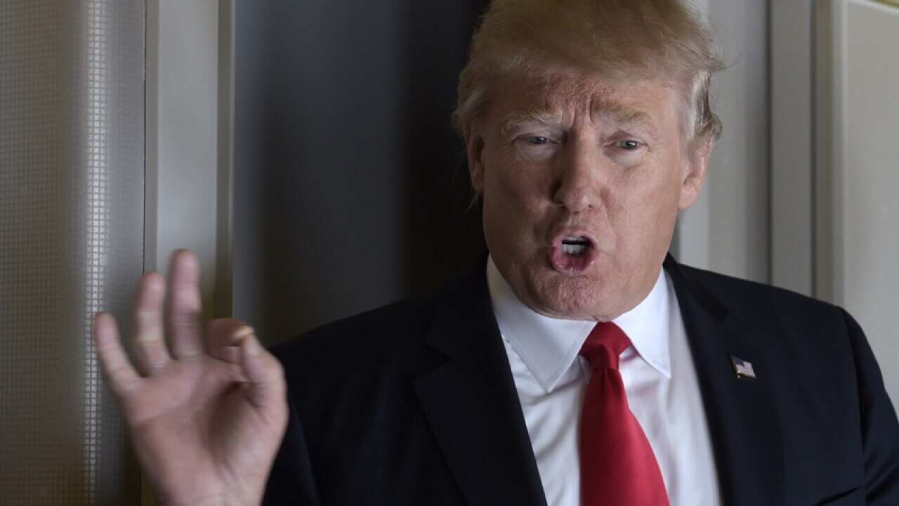 US President Donald Trump