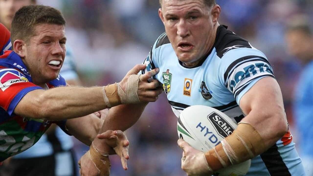 Paul Gallen of the Sharks