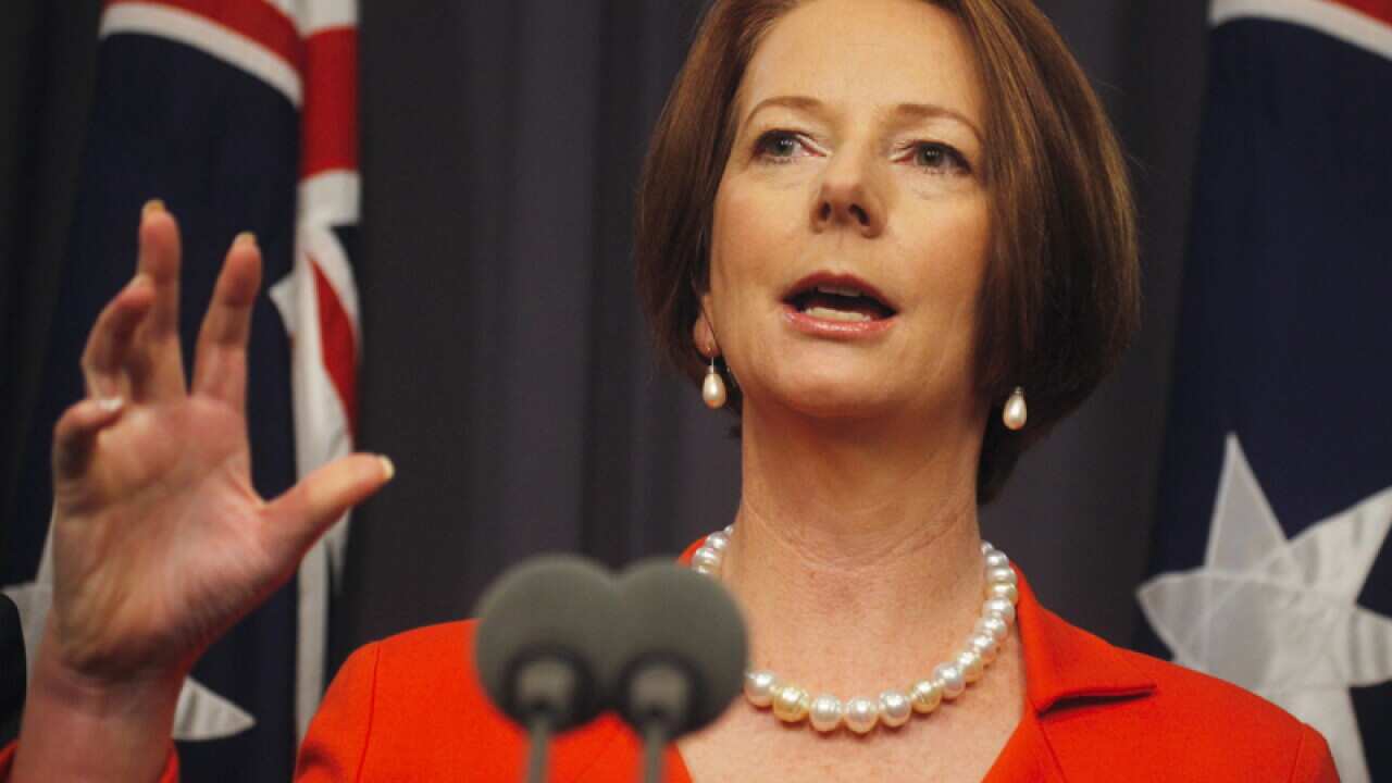 Gillard dismisses budget negativity