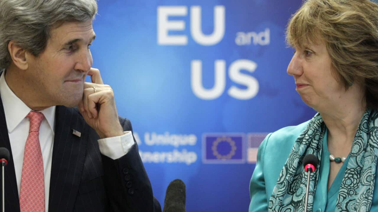EU foreign policy chief Catherine Ashton and US Secretary of State