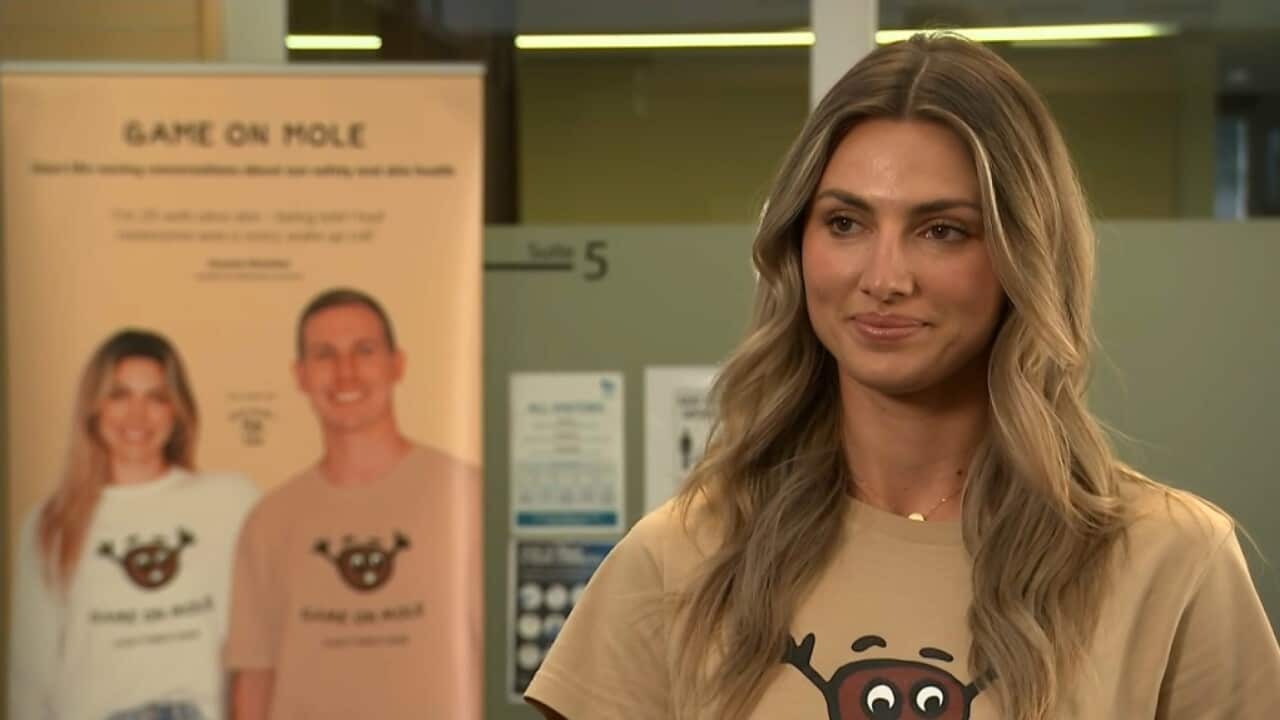 Oceana Strachan says she was surprised to discover she had melanoma at the age of 25.