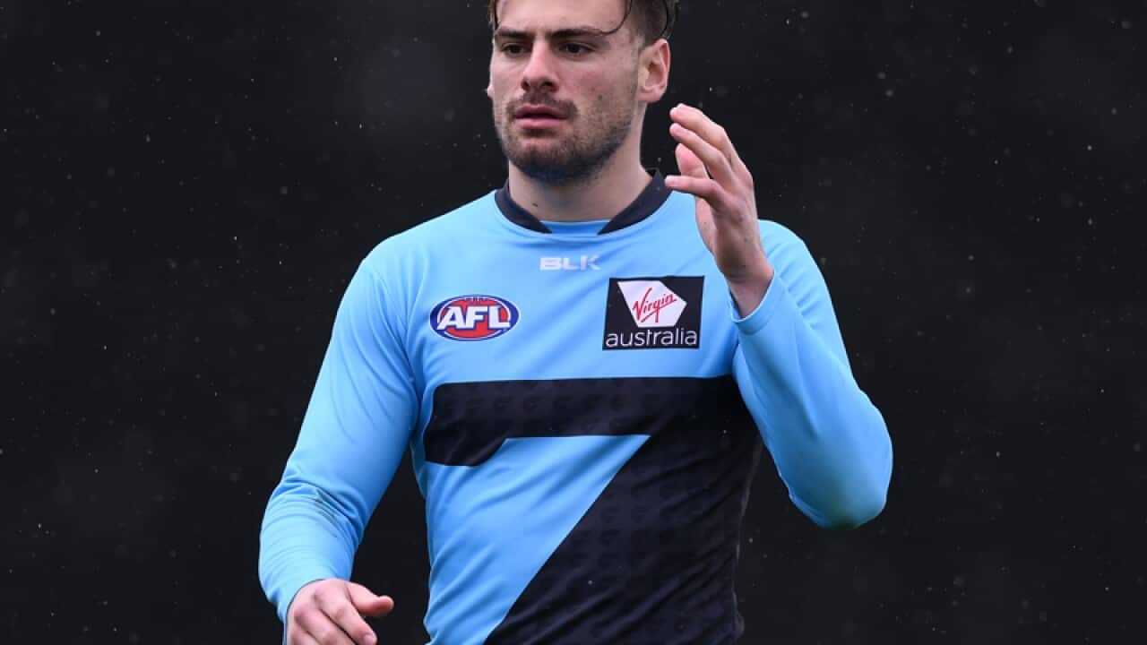 GWS midfielder Stephen Coniglio