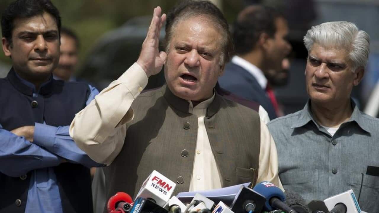 Pakistani Prime Minister Nawaz Sharif