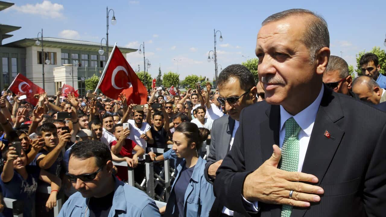 Turkey's President Recep Tayyip Erdogan