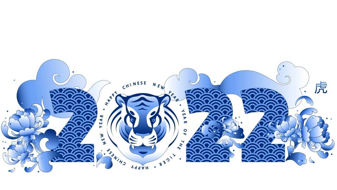 Lunar New Year 2022 - the year of water Tiger - GettyImages-Tasha Art