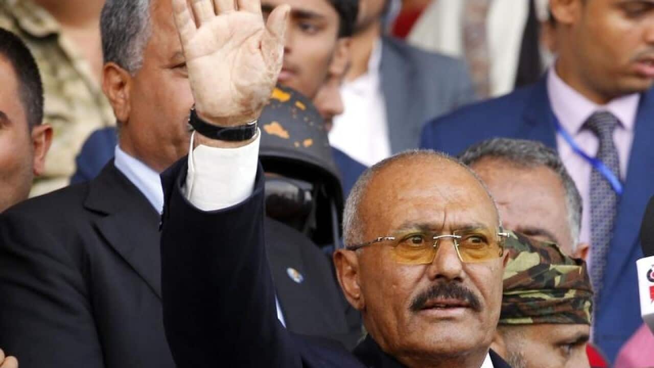 Yemeni ex-president Ali Abdullah Saleh