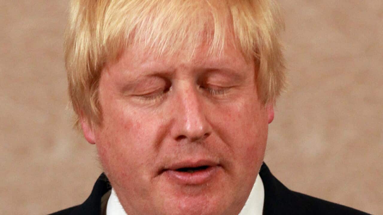 British Conservative Member of Parliament Boris Johnson