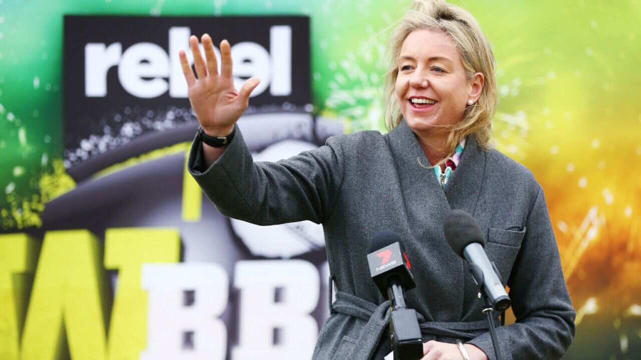 Bridget McKenzie at the WBBL Season Schedule Announcement