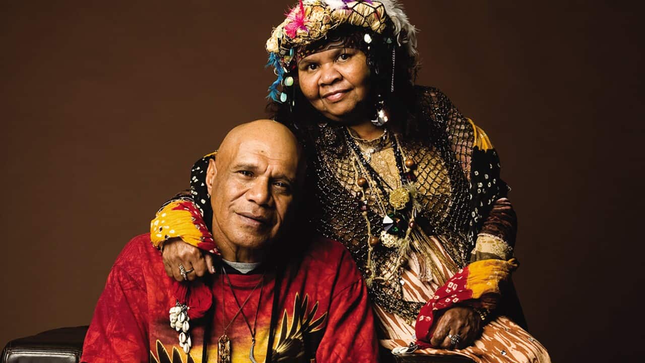 Archie Roach and Ruby Hunter.