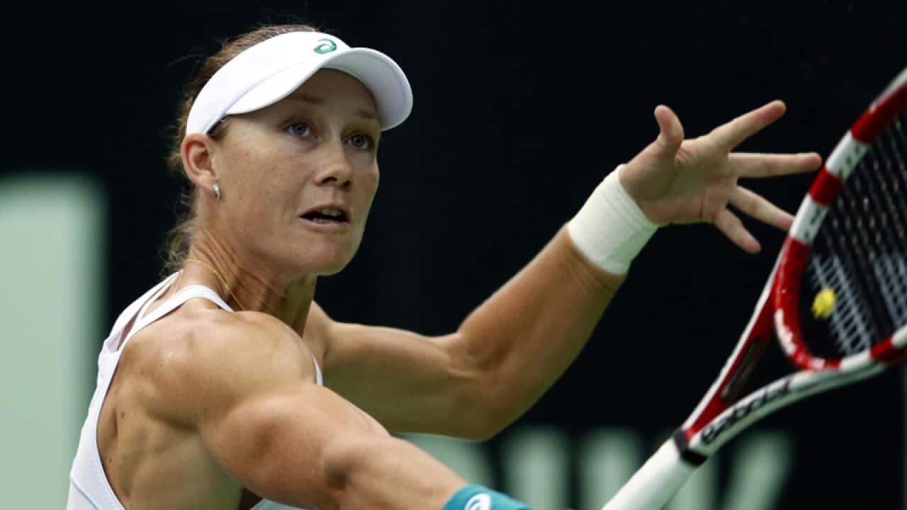Tennis player Samantha Stosur