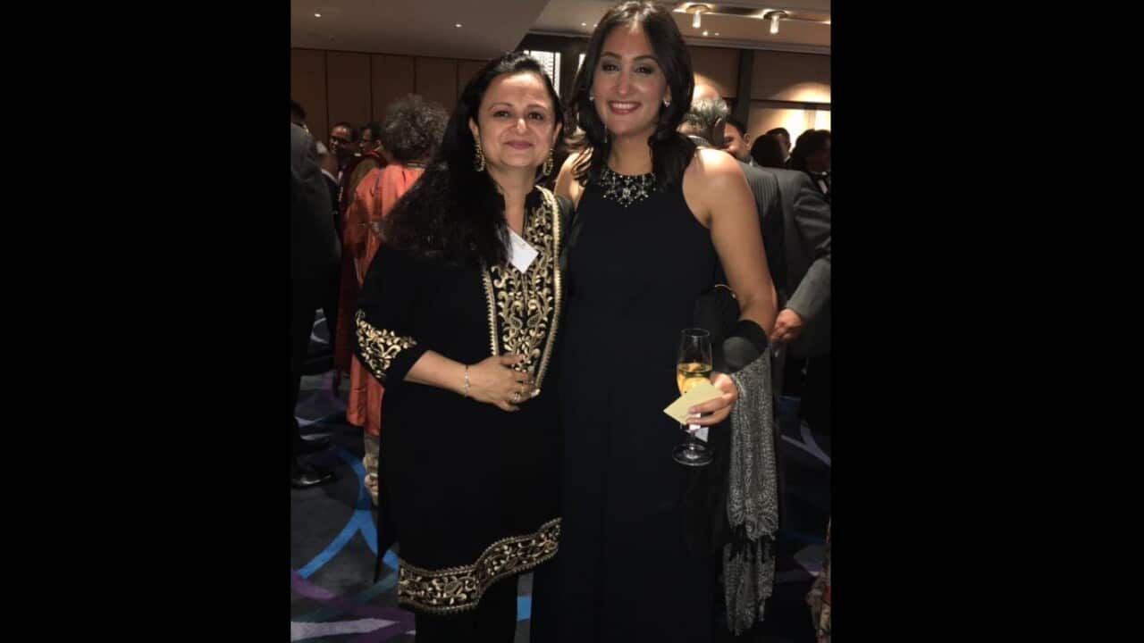 SBS Gujarati Executive Producer Nital Desai with Journalist and Anchor Del Irani