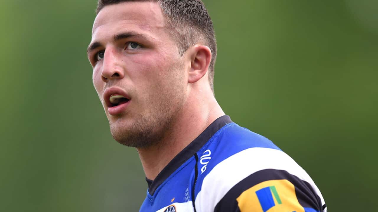 NRL player Sam Burgess