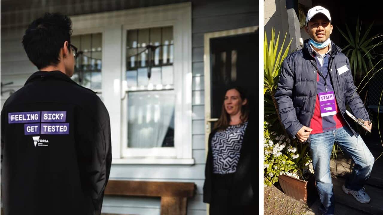 Covid 19 Door knocker service in Victoria