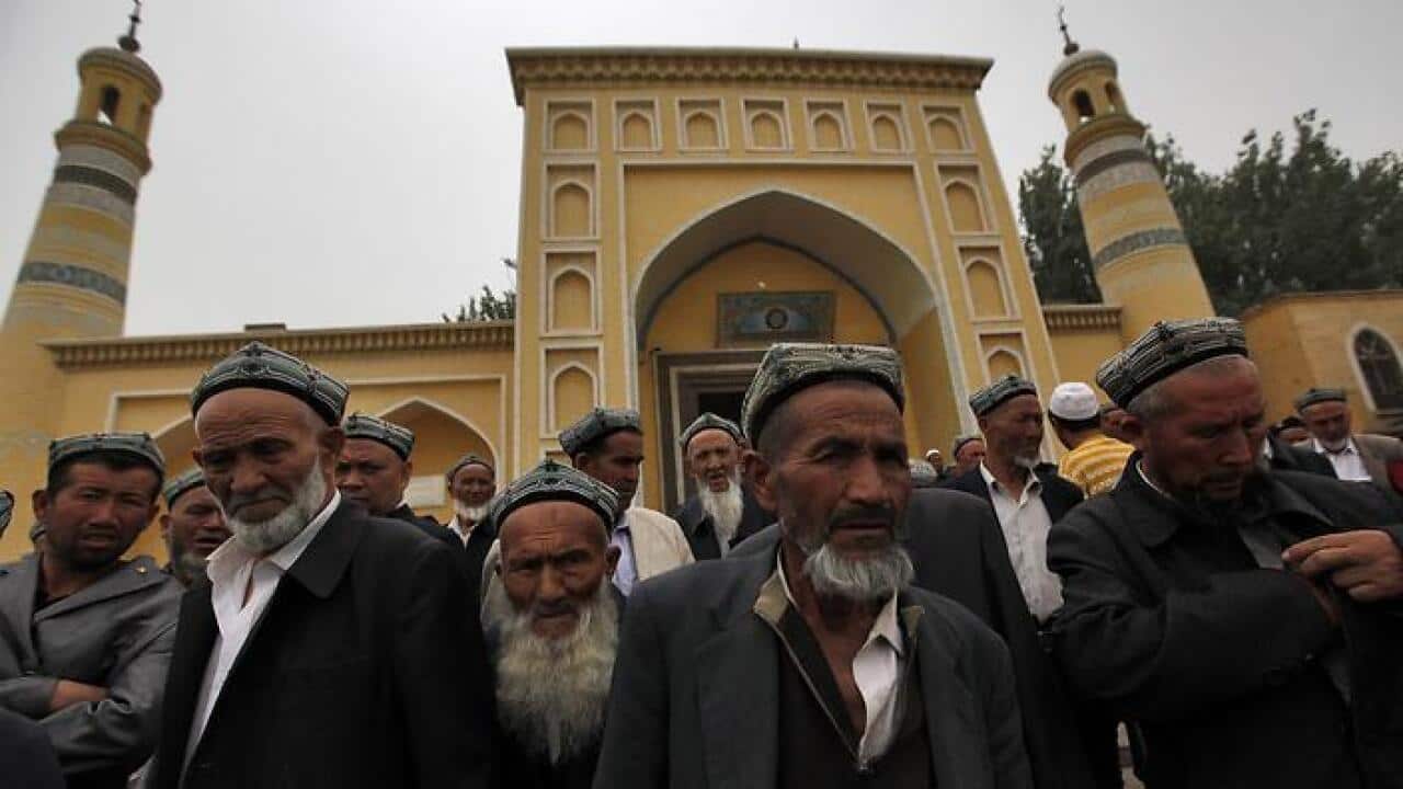 Muslim Uighur men in China