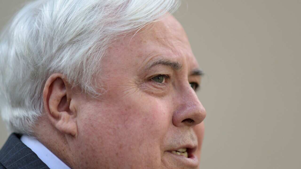 PUP leader Clive Palmer