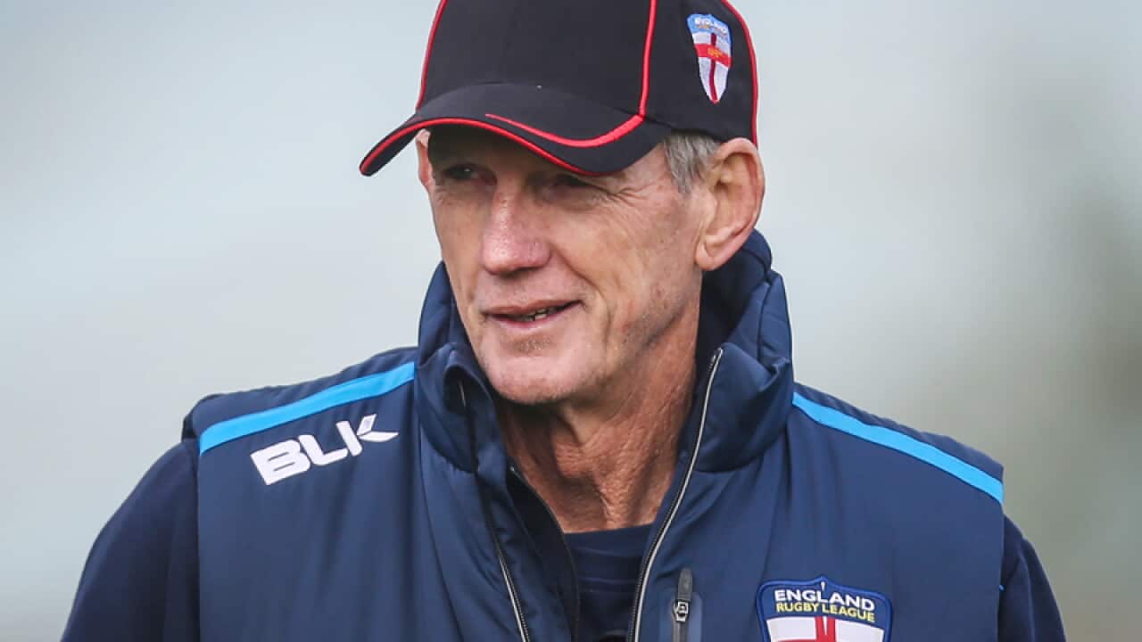 England rugby league coach Wayne Bennett