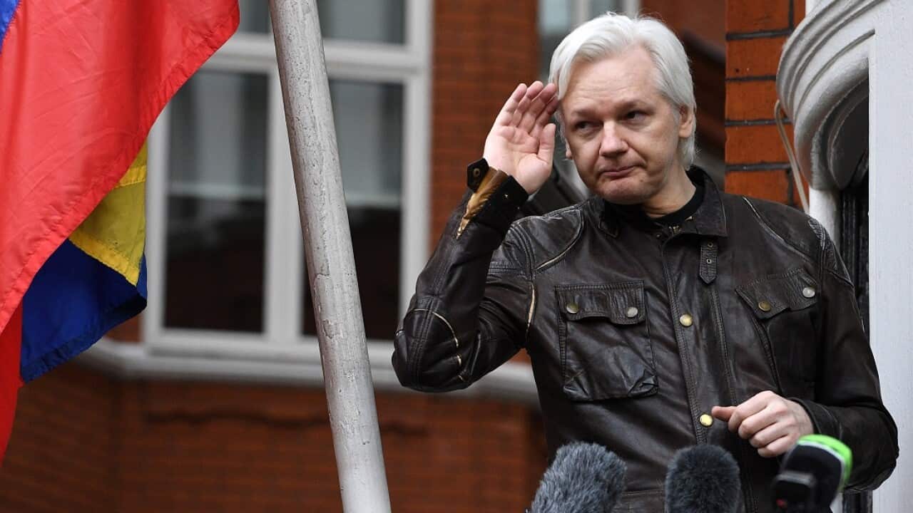WikiLeaks founder Julian Assange has asked that his arrest warrant be cancelled.