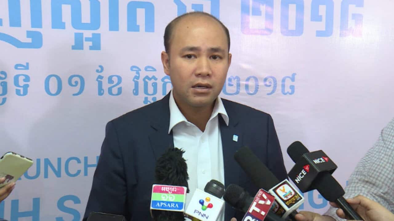 Hun Mani in Clean Phnom Penh Campaign