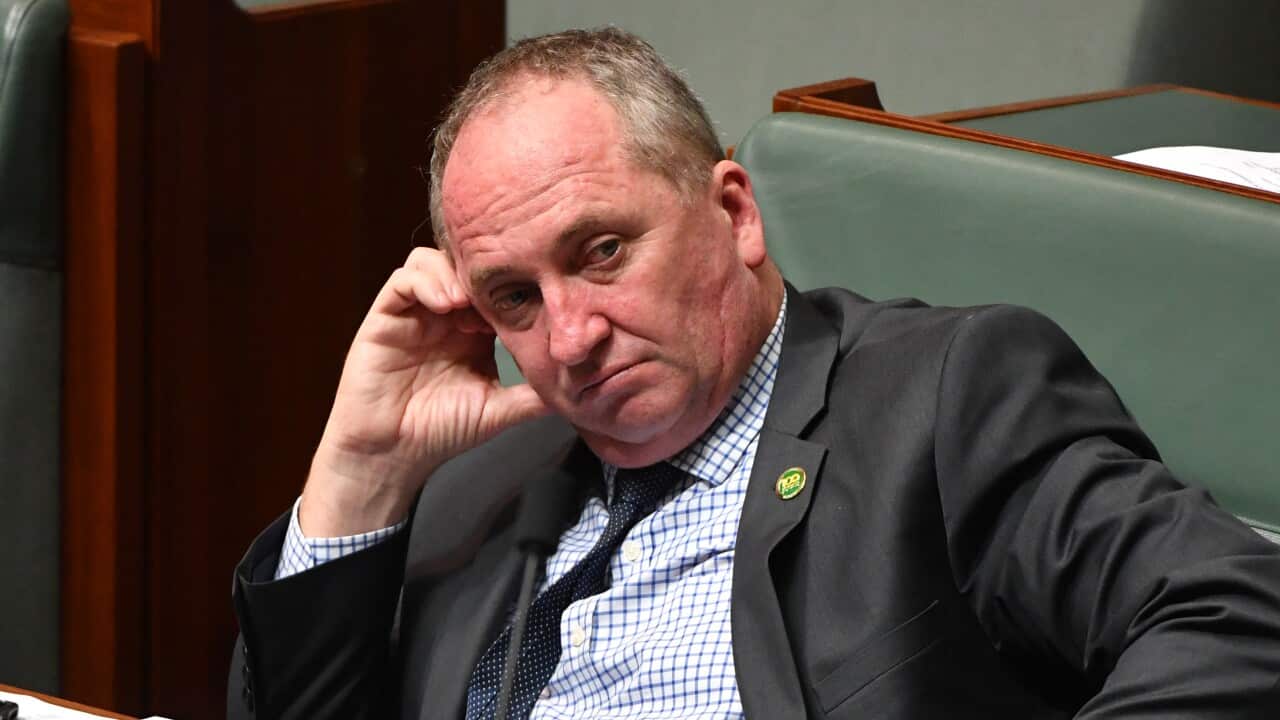 Nationals member for New England, Barnaby Joyce.