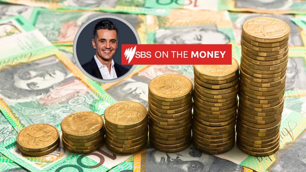 On the Money interest rates graphic showing coins and notes.