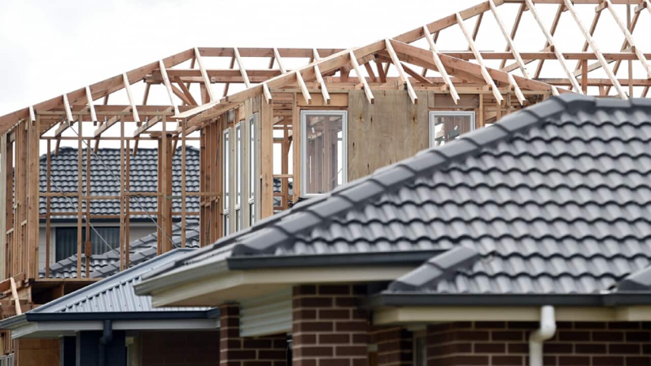 A property under construction