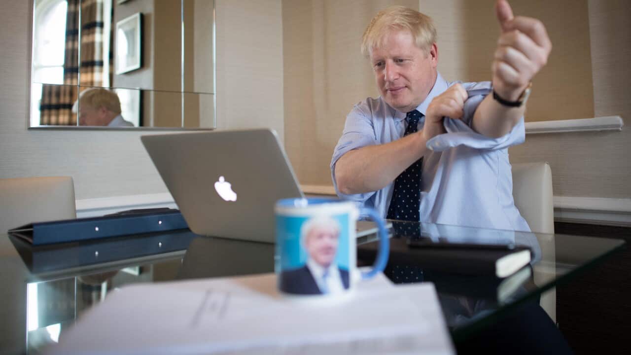 Prime Minister Boris Johnson prepares his keynote speech which he'll deliver to the Conservative party conference in Manchester tomorrow.