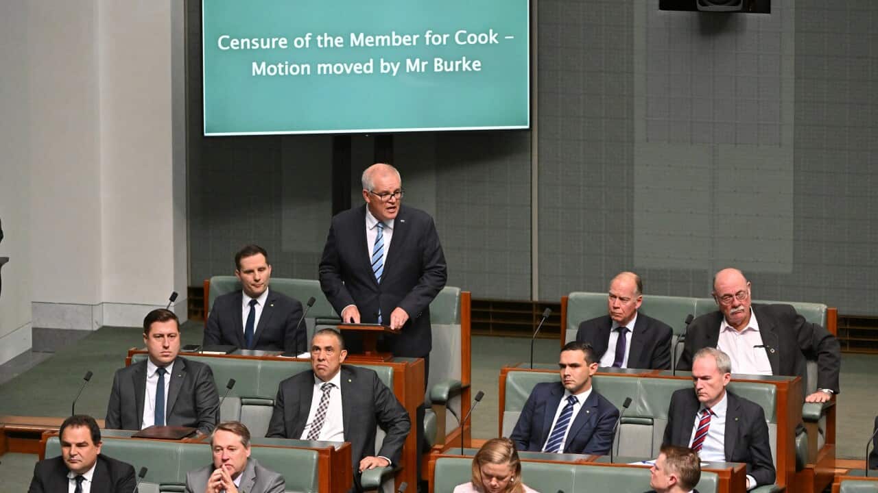 SCOTT MORRISON CENSURE MOTION