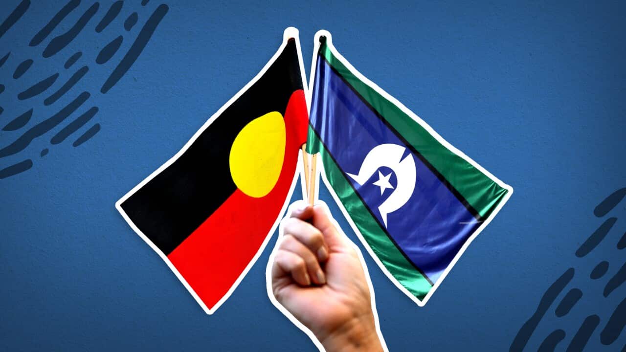 R2R PODCAST GFX HAND ABORIGINAL FLAG TORRES STRAIT FLAG_BLUE.jpg