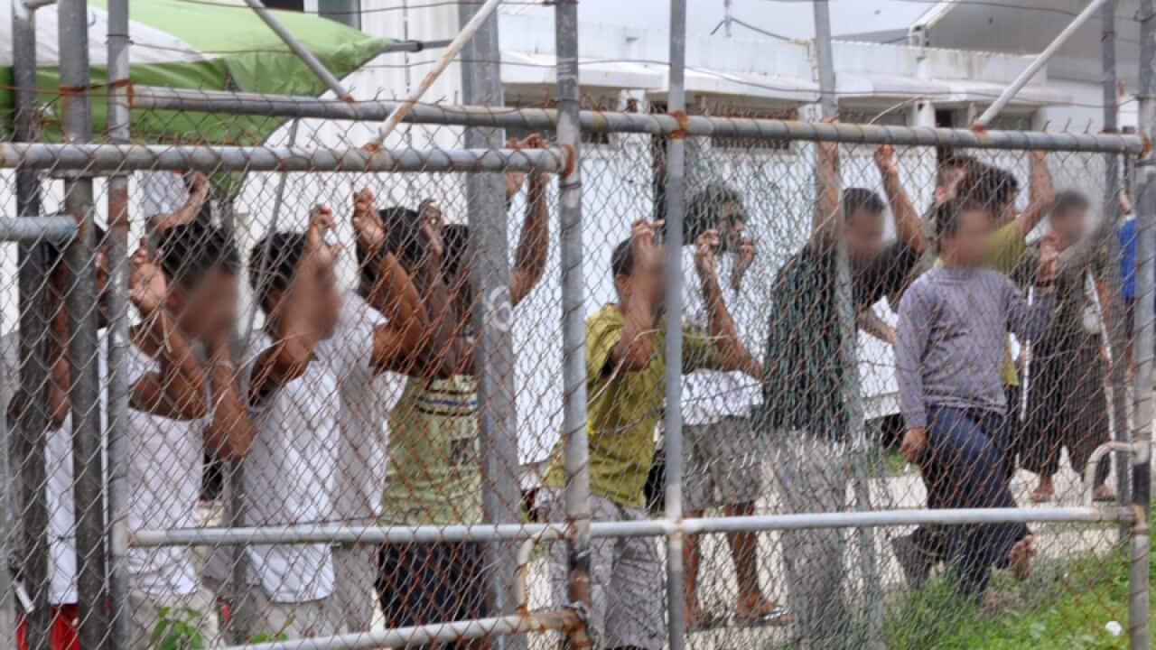 Asylum seekers at Manus Island