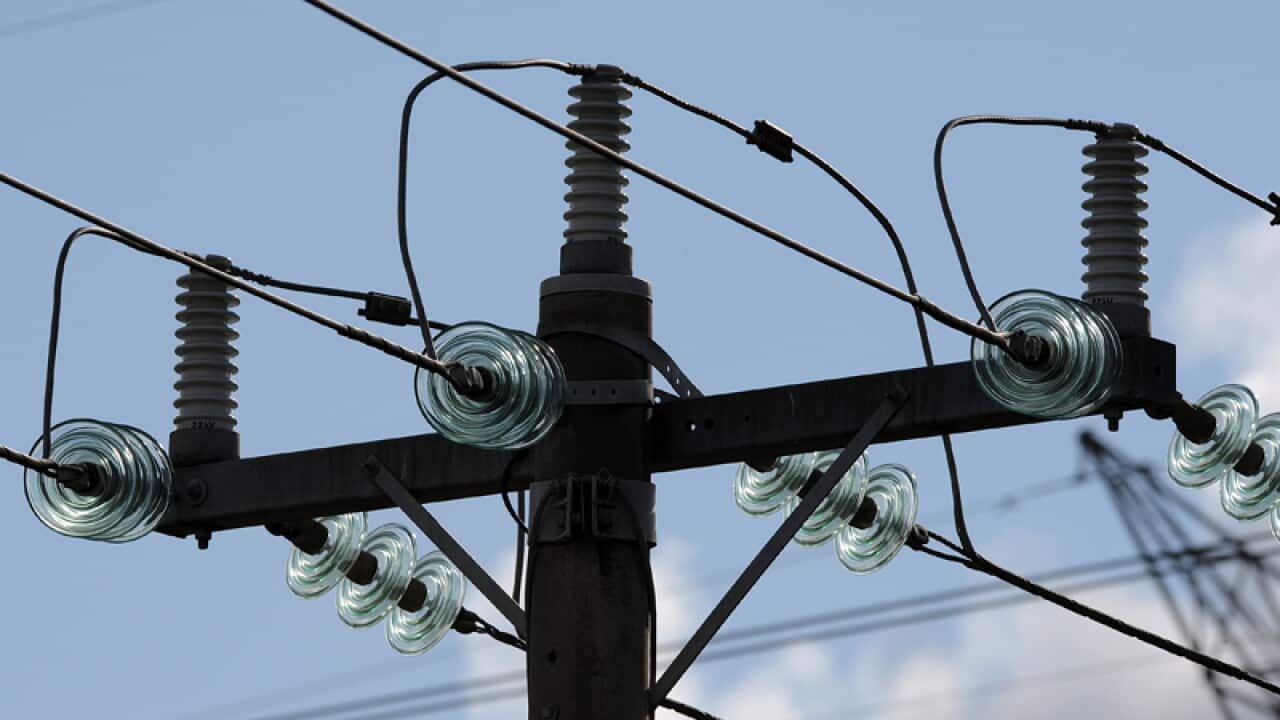 Generic photos of high voltage power lines