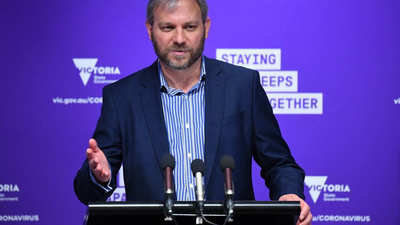 Victoria's Chief Health Officer Brett Sutton (AAP)