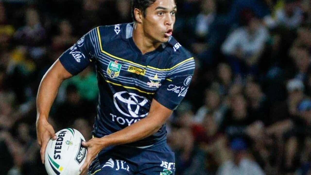 Te Maire Martin of the Cowboys in action