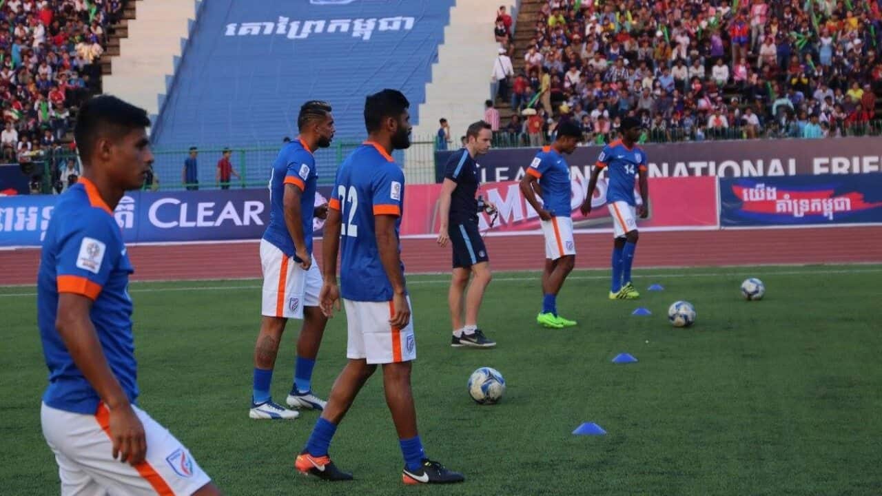 Danny Deigan during his time in India