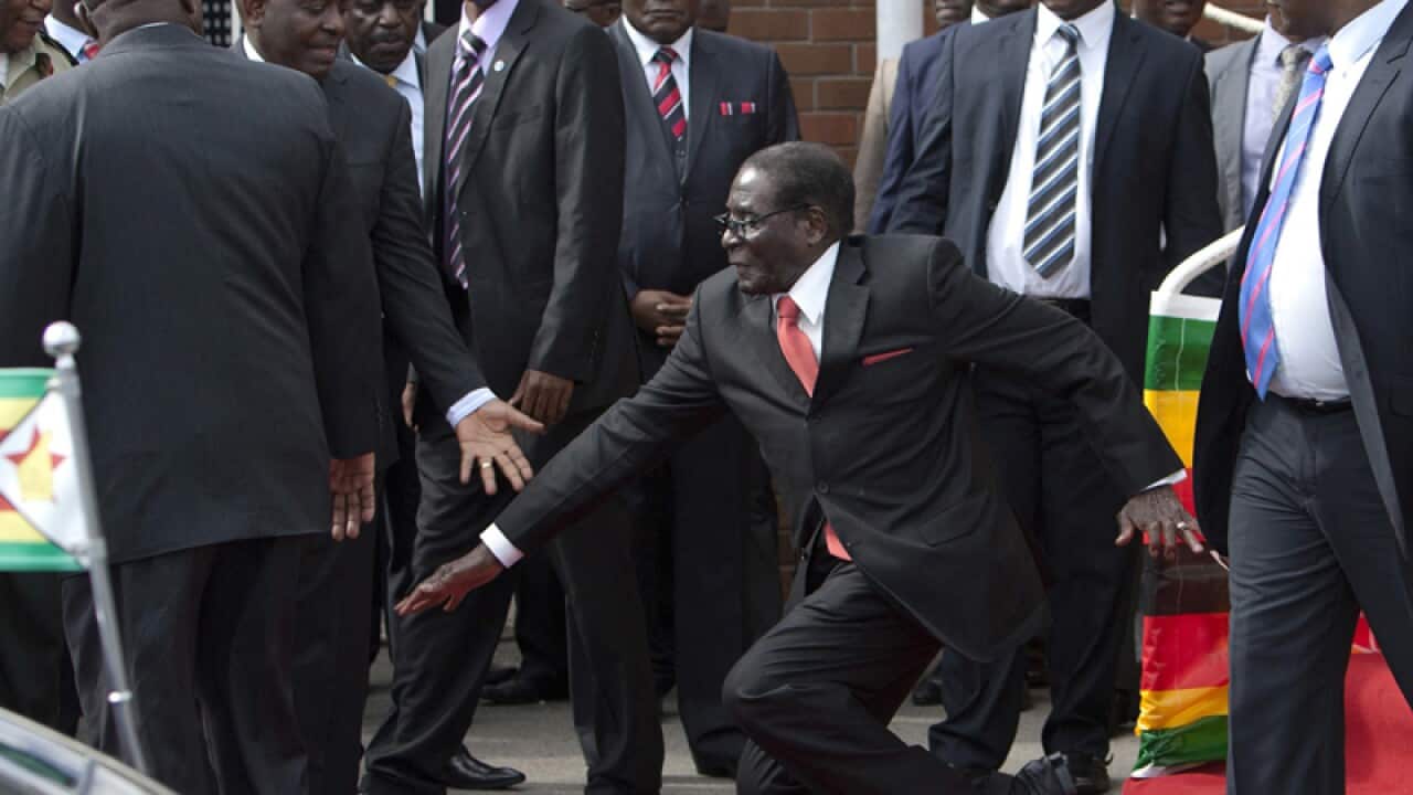 Zimbabwean President Robert Mugabe