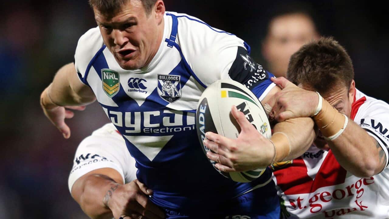 Canterbury Bulldogs NRL player Josh Morris