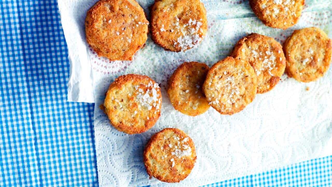 Fried green tomatoes