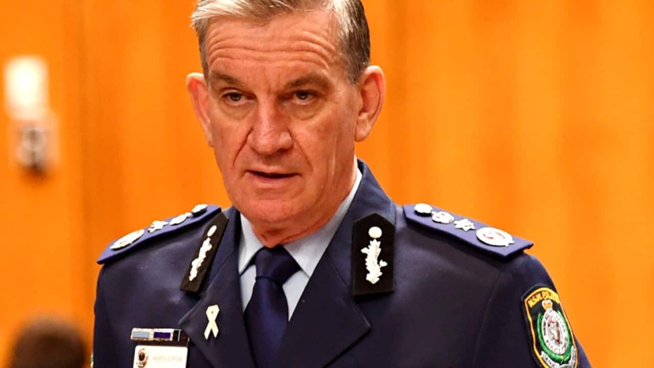 NSW Police Commissioner Andrew Scipione