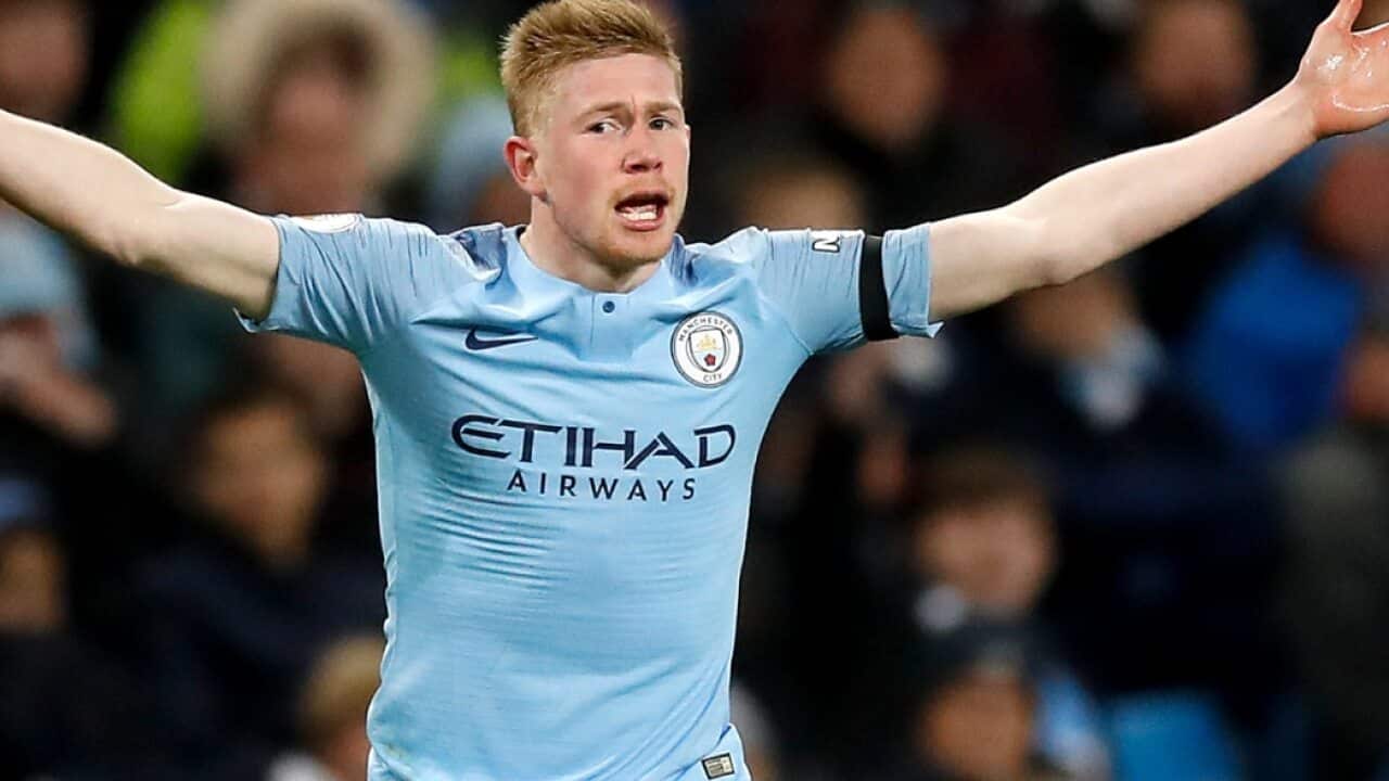 Kevin De Bruyne Manchester City UEFA Champions League