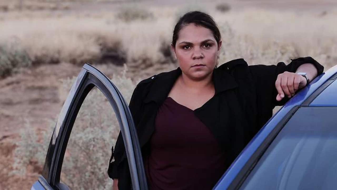 Actor Rarriwuy Hick learned Arrernte language for her new role, starring as a detective working in Australia's Central Desert region of the NT.
