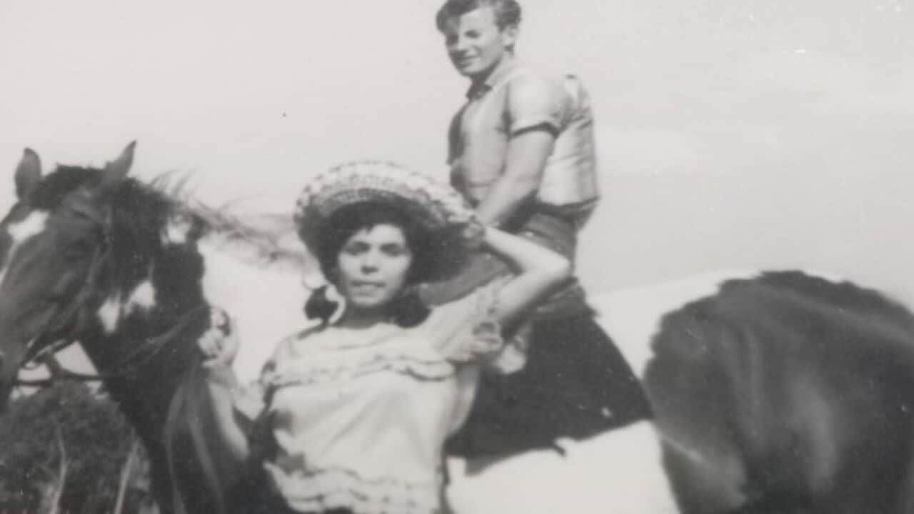 Maria Concetta durante i suoi primi anni in Australia.