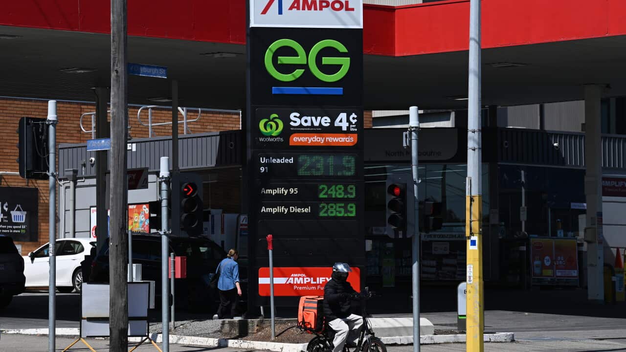 A petrol station advertises unleaded at $231.90.
