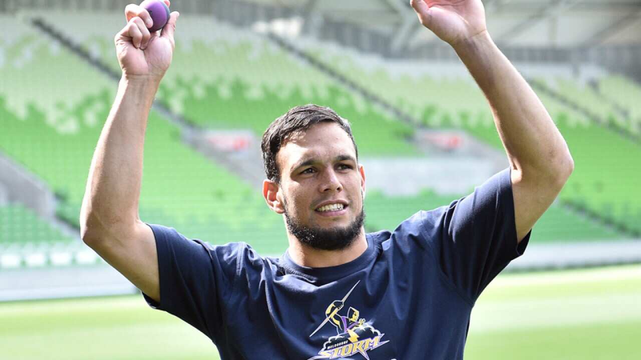 Melbourne Storm centre Will Chambers