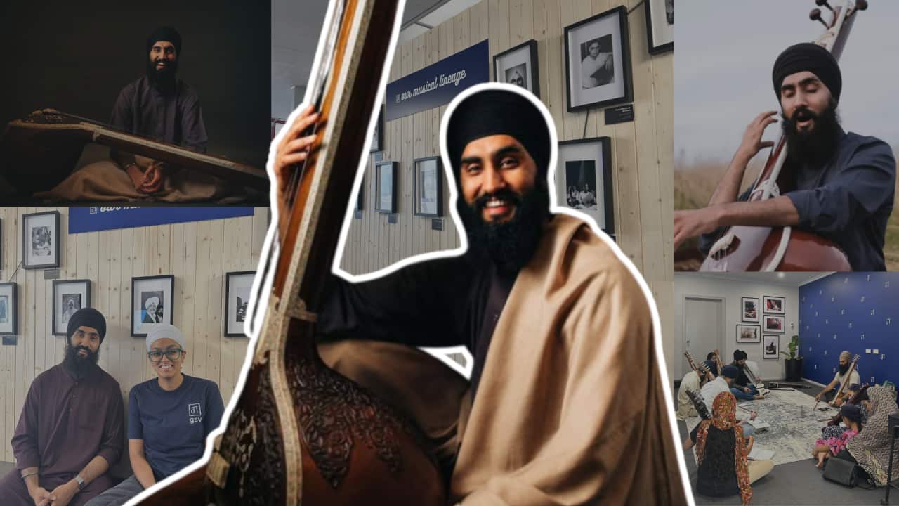 Bhai Manbir Singh from Principal Engineer to Gurbani musician career change success story