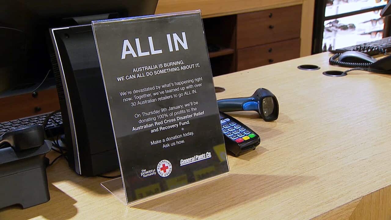 bushfire, giving back
