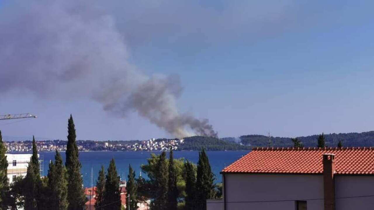 Ciovo fire pozar
