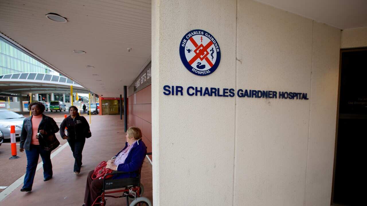A man who was being treated for the coronavirus at the Sir Charles Gairdner Hospital in Perth has died.