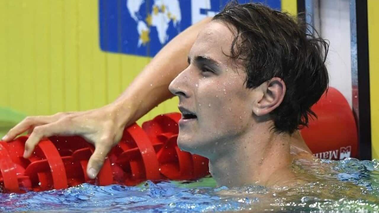 Australian swimmer Cameron McEvoy