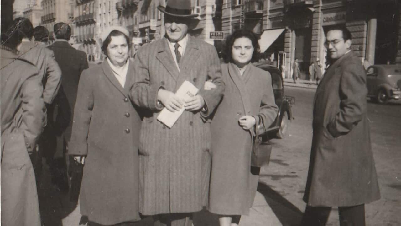 Una foto della nonna dell'autrice
