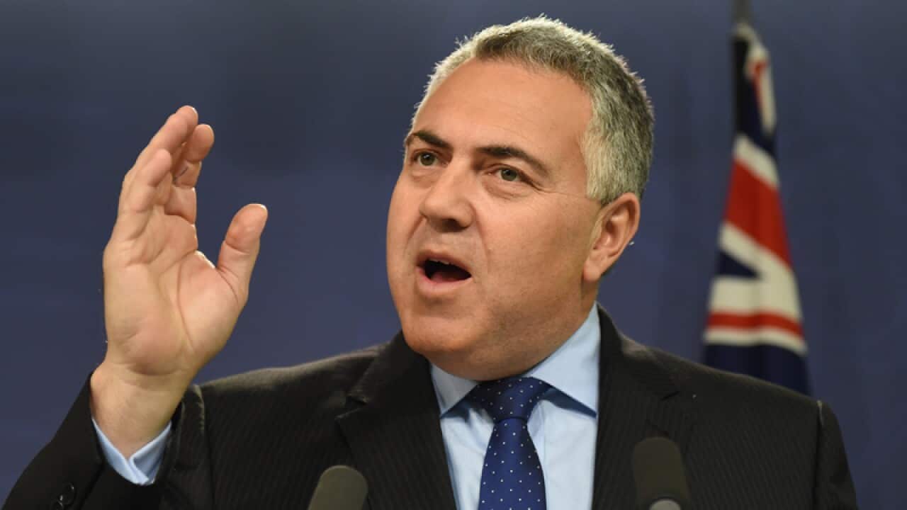 Australian Federal Treasurer Joe Hockey