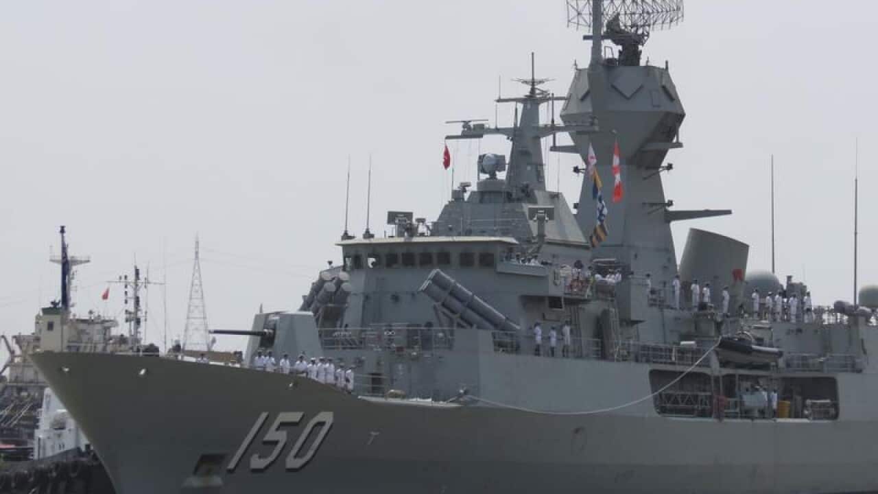 Royal Australian Navy frigate HMAS Anzac